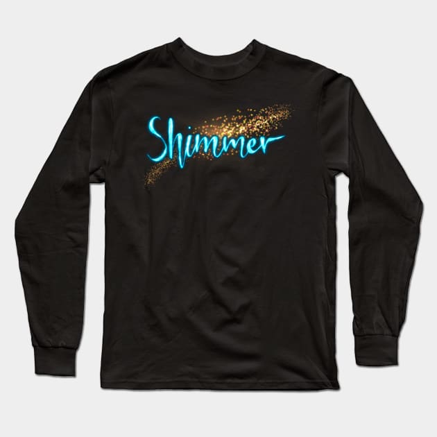 shimmer Long Sleeve T-Shirt by Aymzie94